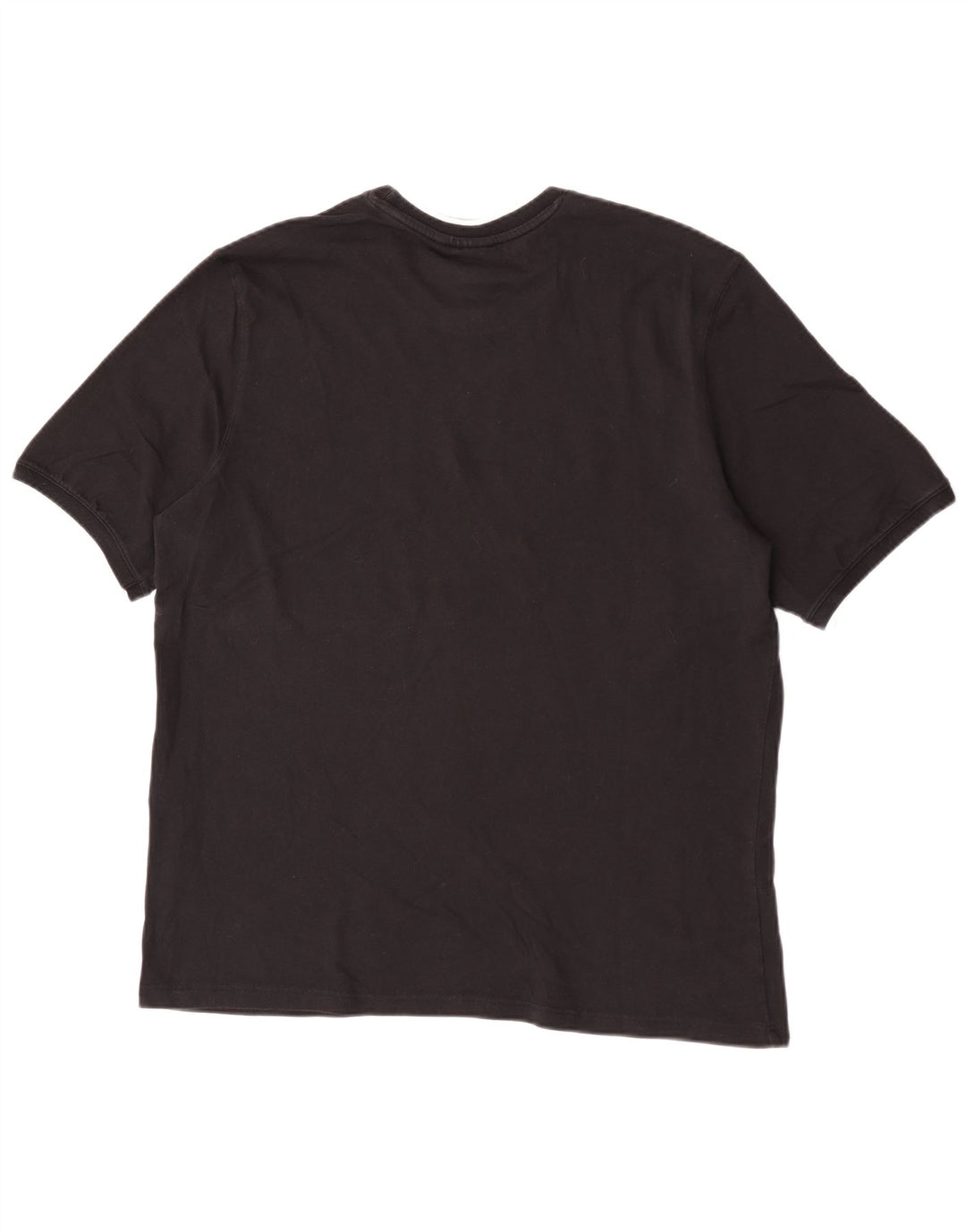 Adidas - Camiseta para hombre, talla grande, algodón negro
