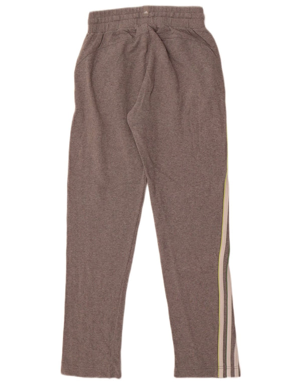 Adidas - Pantalones de chándal para hombre, talla 34/36, algodón gris pequeño