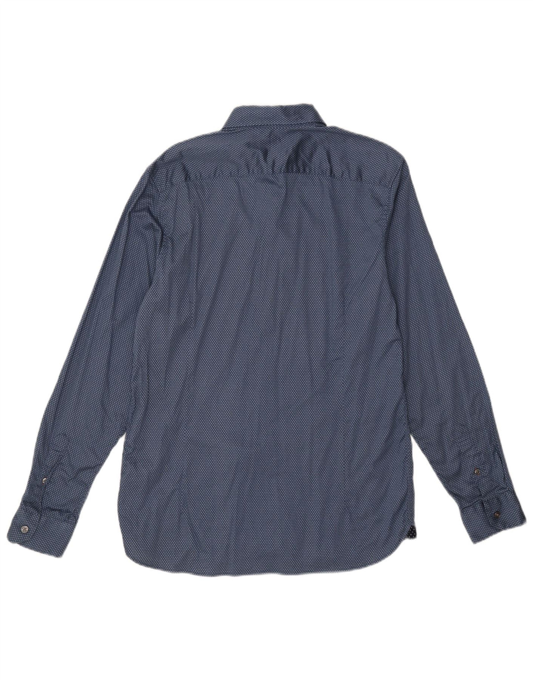 Ted Baker Camisa para hombre Talla 4 Grande Algodón con manchas azules