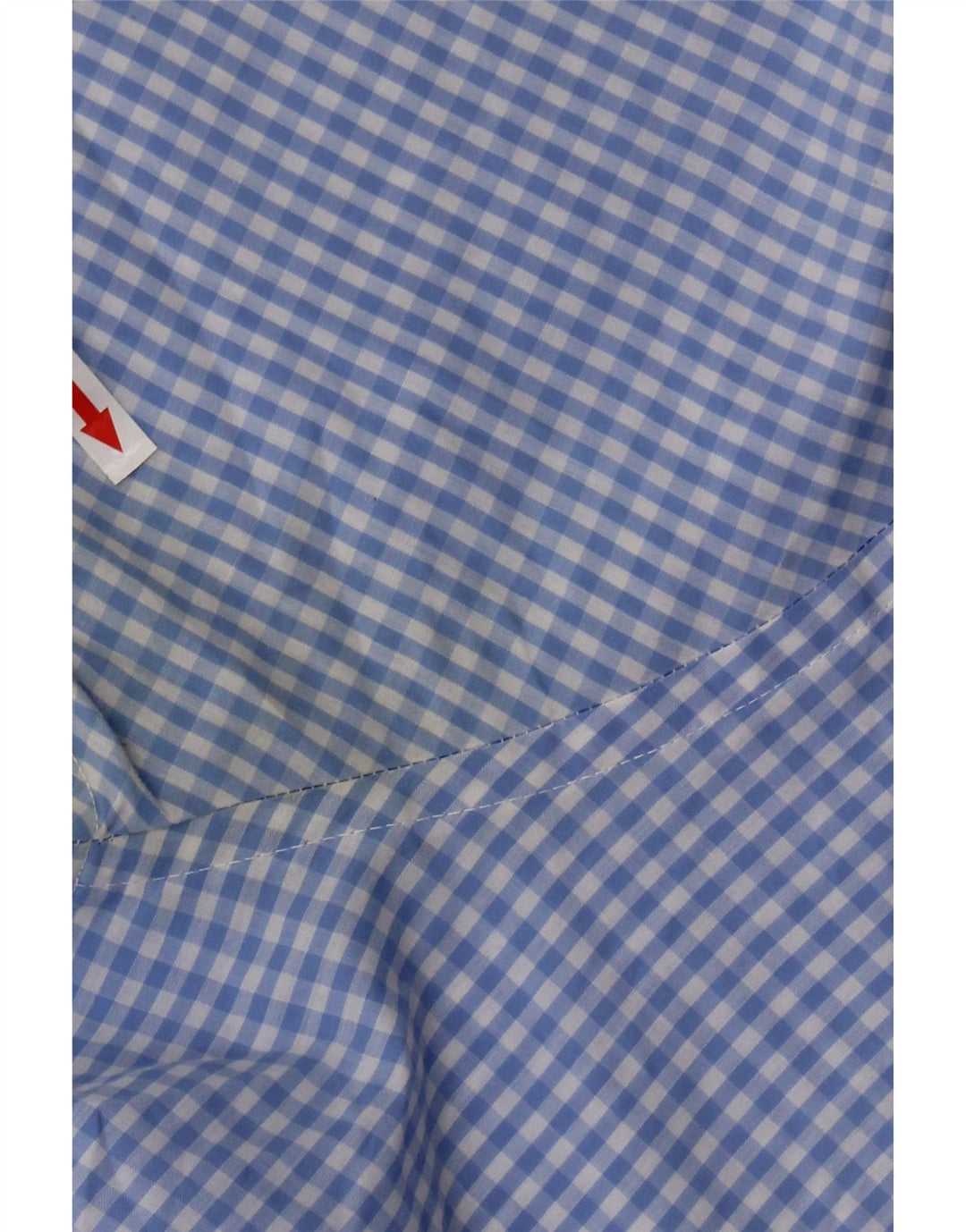 PIERRE CARDIN Camisa Hombre Manga Corta Regular Fit XL Azul Vichy