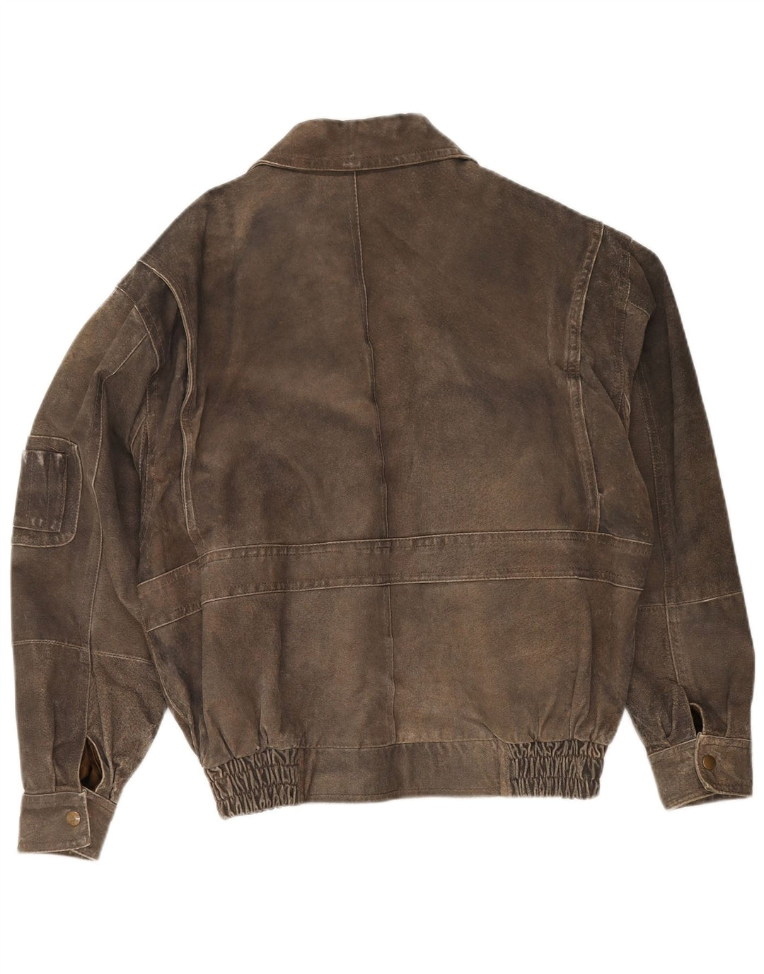 Chaqueta de cuero para hombre Front Line IT 48 Caqui mediano