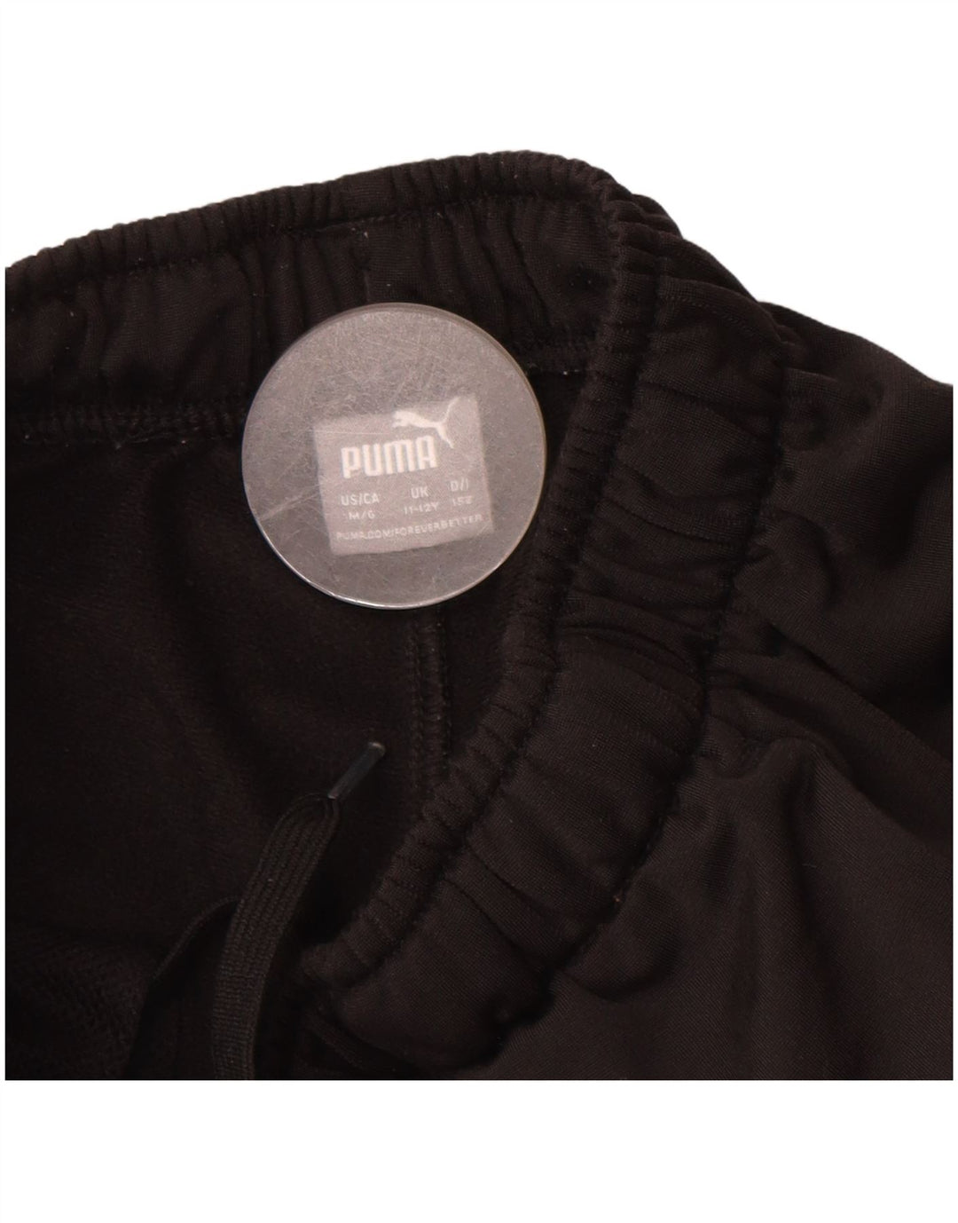 PUMA Pantalones de chándal para niño 11-12 años Negro