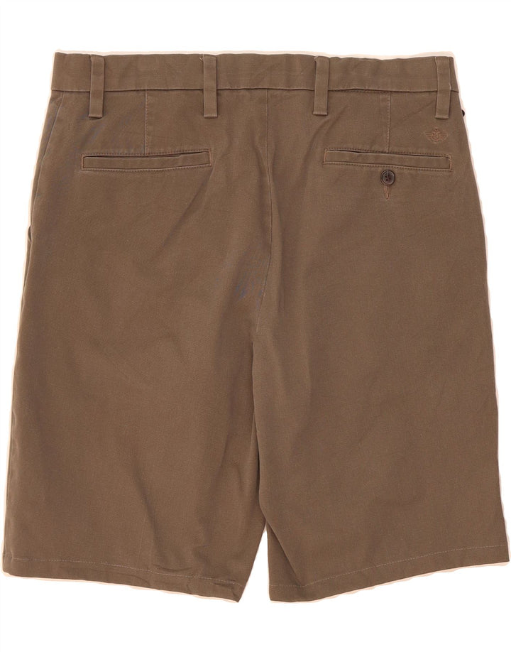 DOCKERS Mens Chino Shorts W32 Medium Brown Cotton Vintage Dockers and Second-Hand Dockers from Messina Hembry 