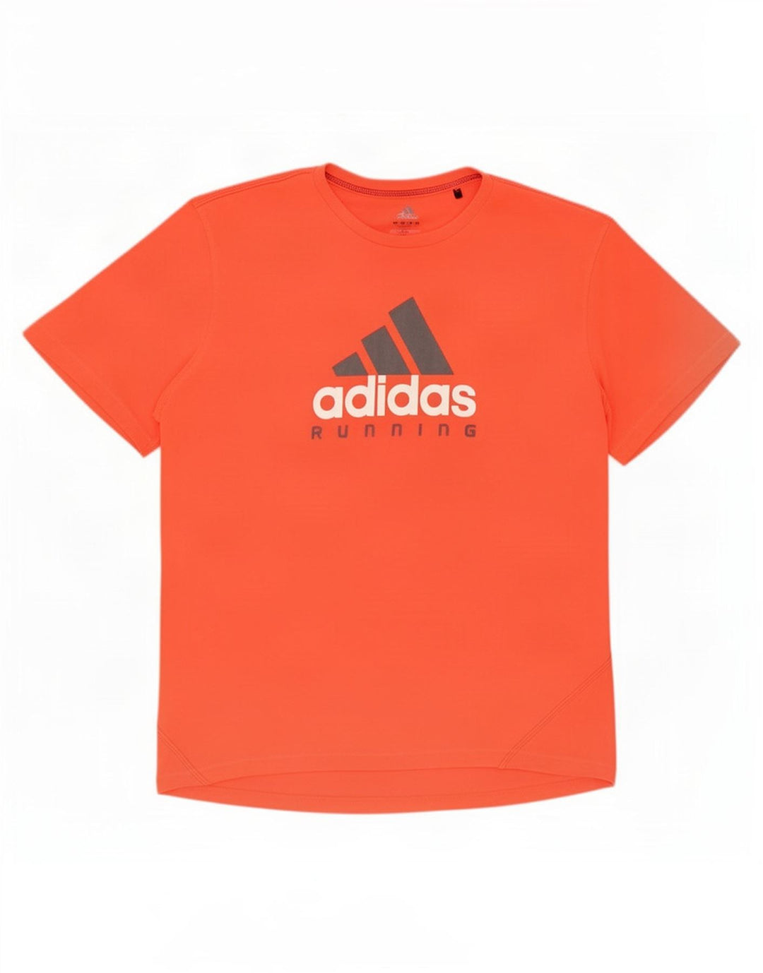 Adidas Hombre Camiseta Gráfica Top XL Naranja Poliéster