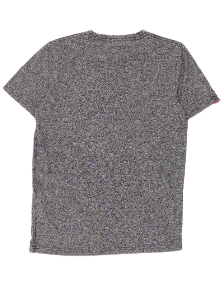 Superdry Camiseta para hombre Top Small Grey Tie Dye Cotton