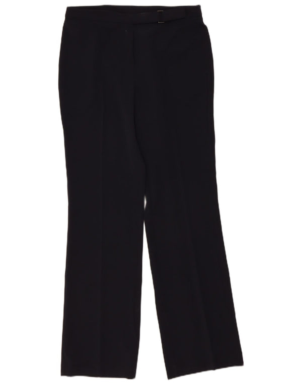 Marks & Spencer Pantalones de traje para mujer UK 12 Medium W32 L32 Azul marino