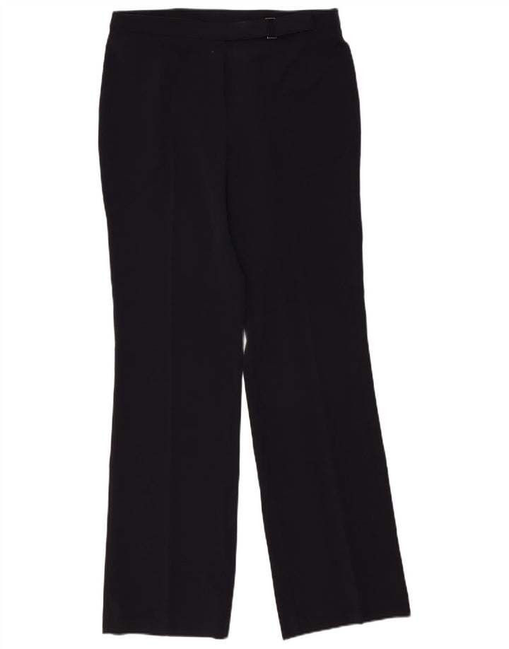 Marks & Spencer Pantalones de traje para mujer UK 12 Medium W32 L32 Azul marino