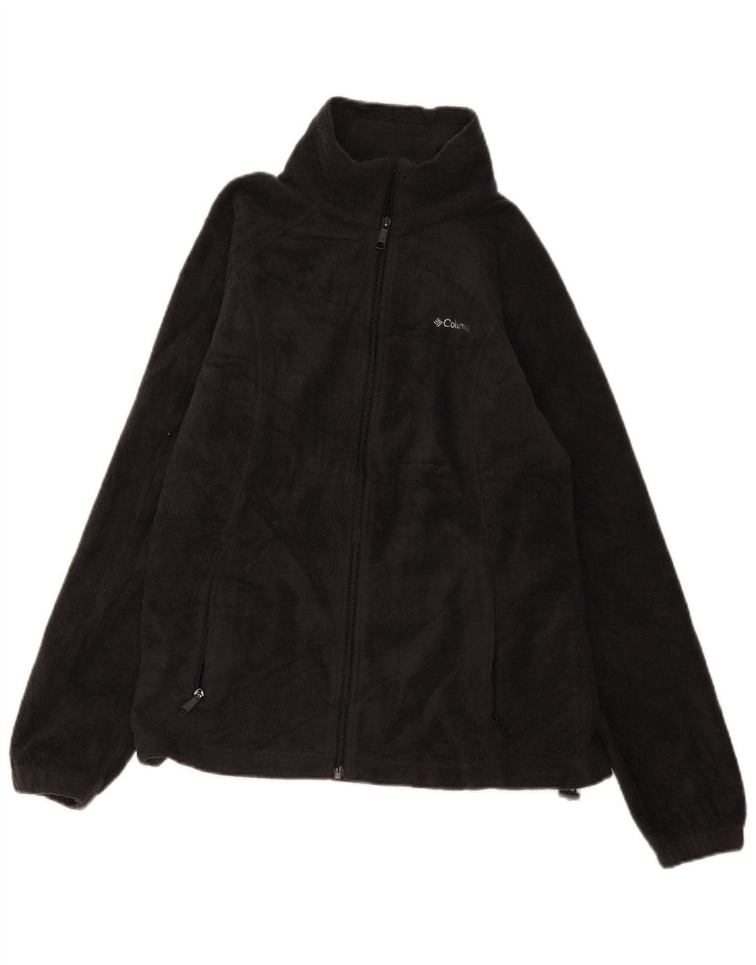 Columbia Chaqueta polar para mujer UK 40 Large Poliéster negro