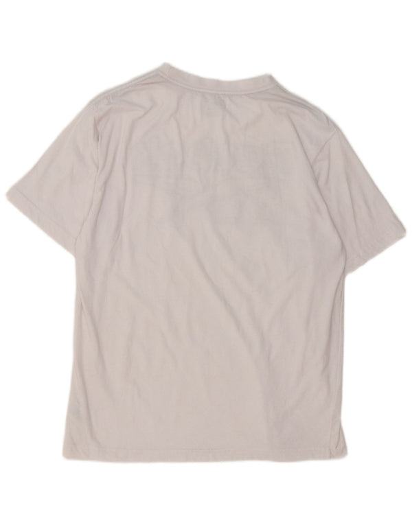 Reebok Camiseta gráfica para hombre Top Medium White Cotton