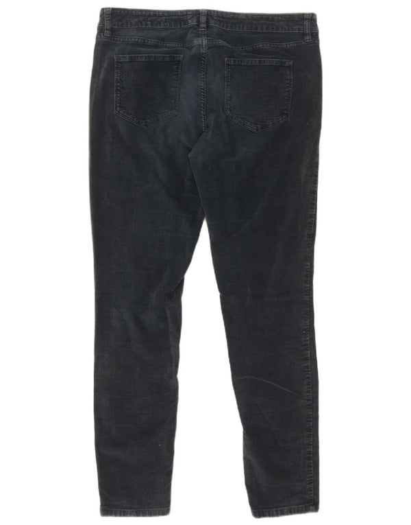 Pantalones ajustados de pana para mujer de Fat Face UK 40 Large W32 L28 Algodón gris