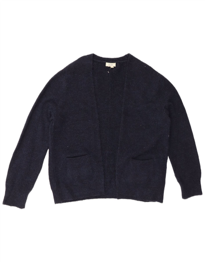 Suéter tipo cárdigan para mujer Fat Face UK 12 Medium Azul marino