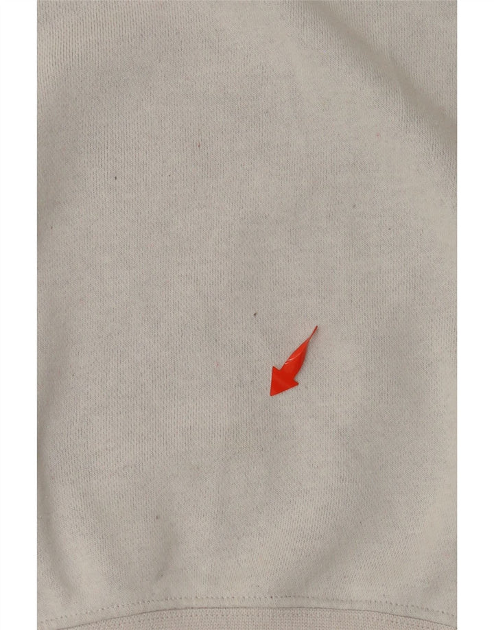 NIKE - Sudadera corta extragrande para mujer, talla 40, algodón gris medio