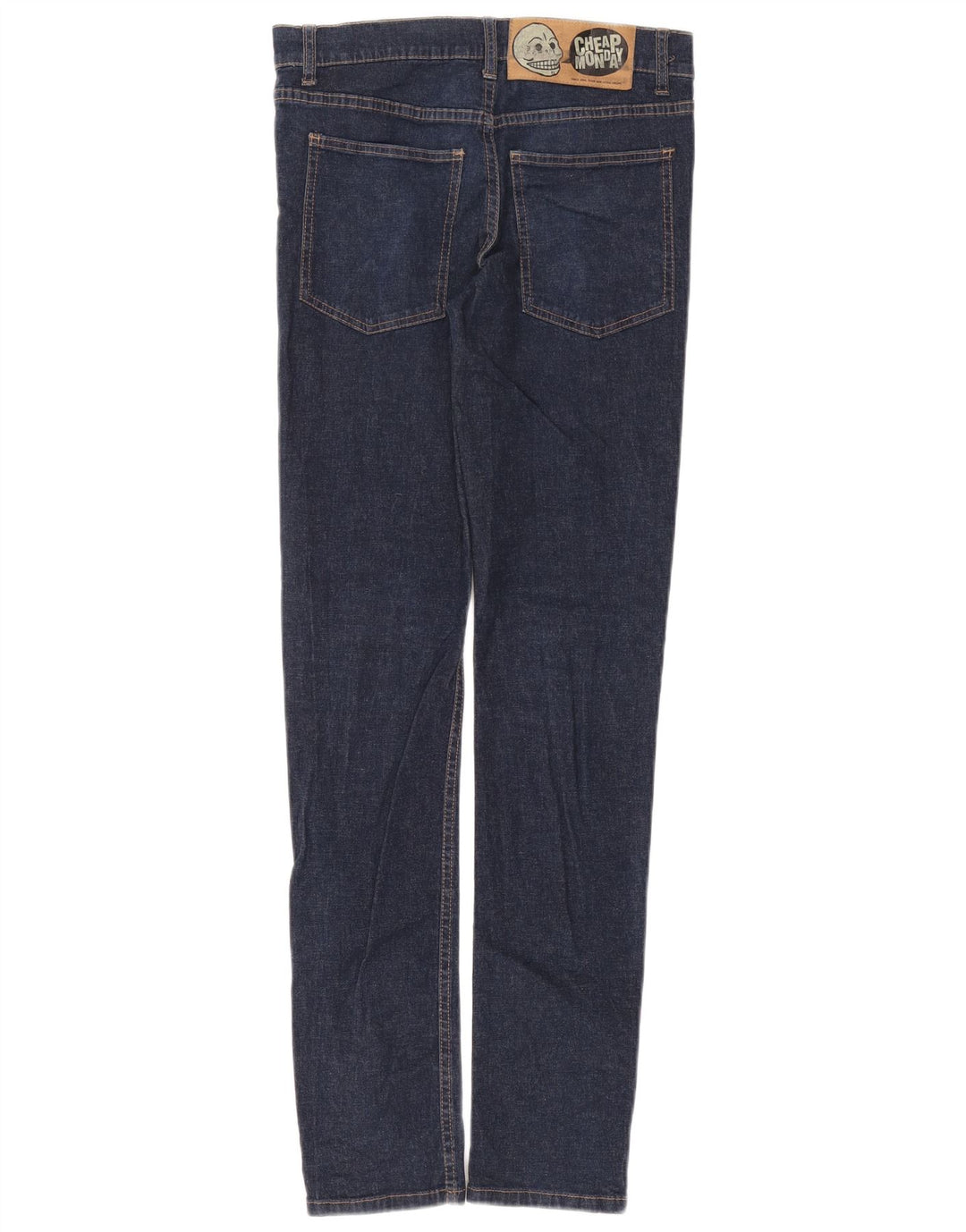 Vaqueros ajustados para mujer de Cheap Monday W30 L34 Algodón azul marino
