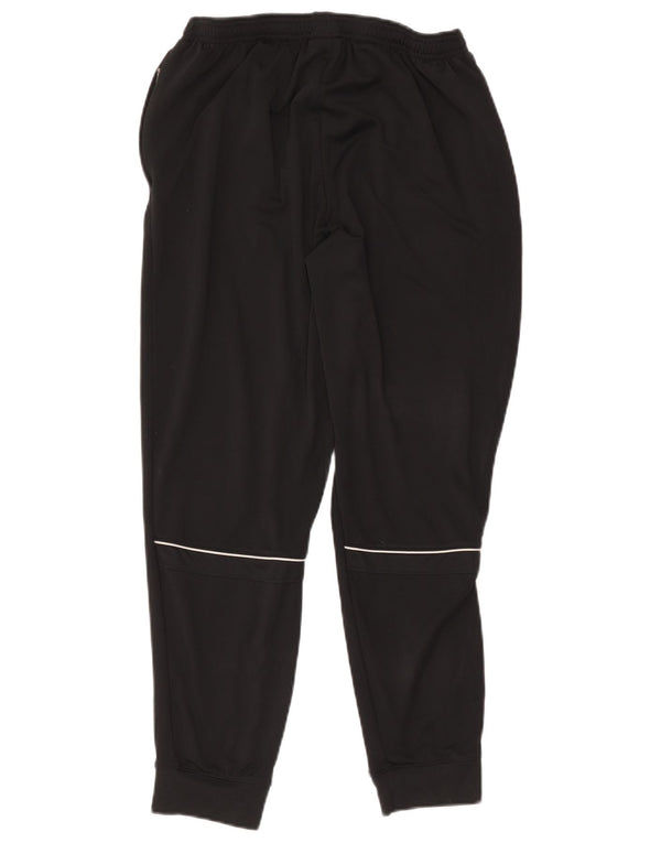 Nike Mujer Dri Fit Chándal Pantalones Joggers UK 40 Grande Poliéster Negro