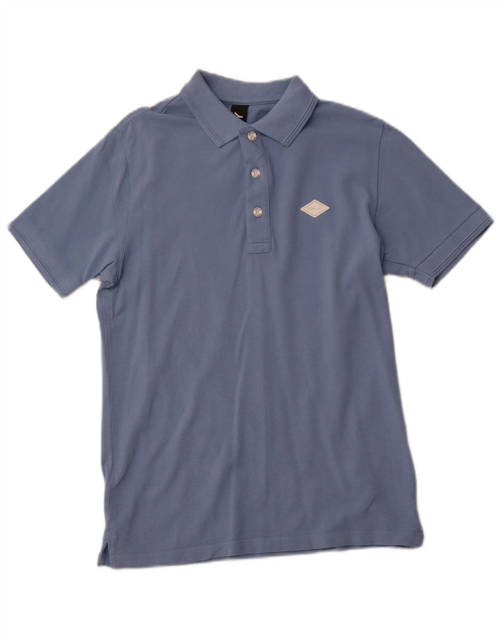 REPLAY Polo Hombre Small Azul Algodón