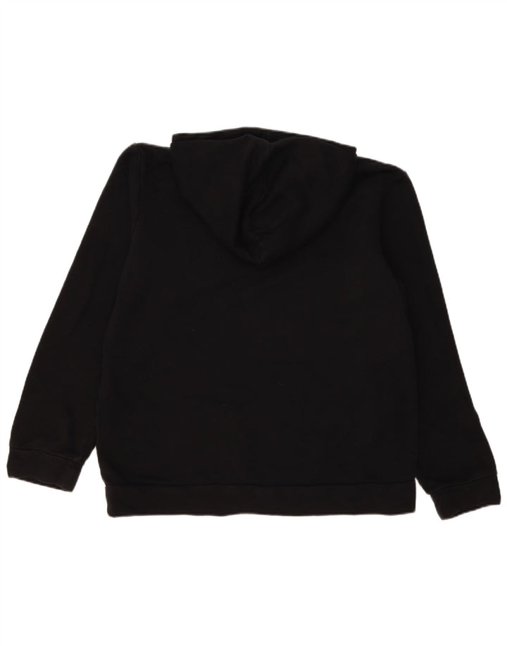 Jack & Jones Hombre Sudadera Con Capucha Gráfica Jersey Pequeño Negro
