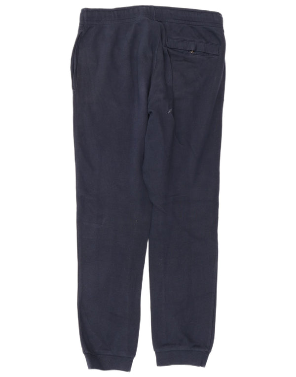 Nike Hombre Pantalones De Chándal Joggers Small Azul Marino Algodón