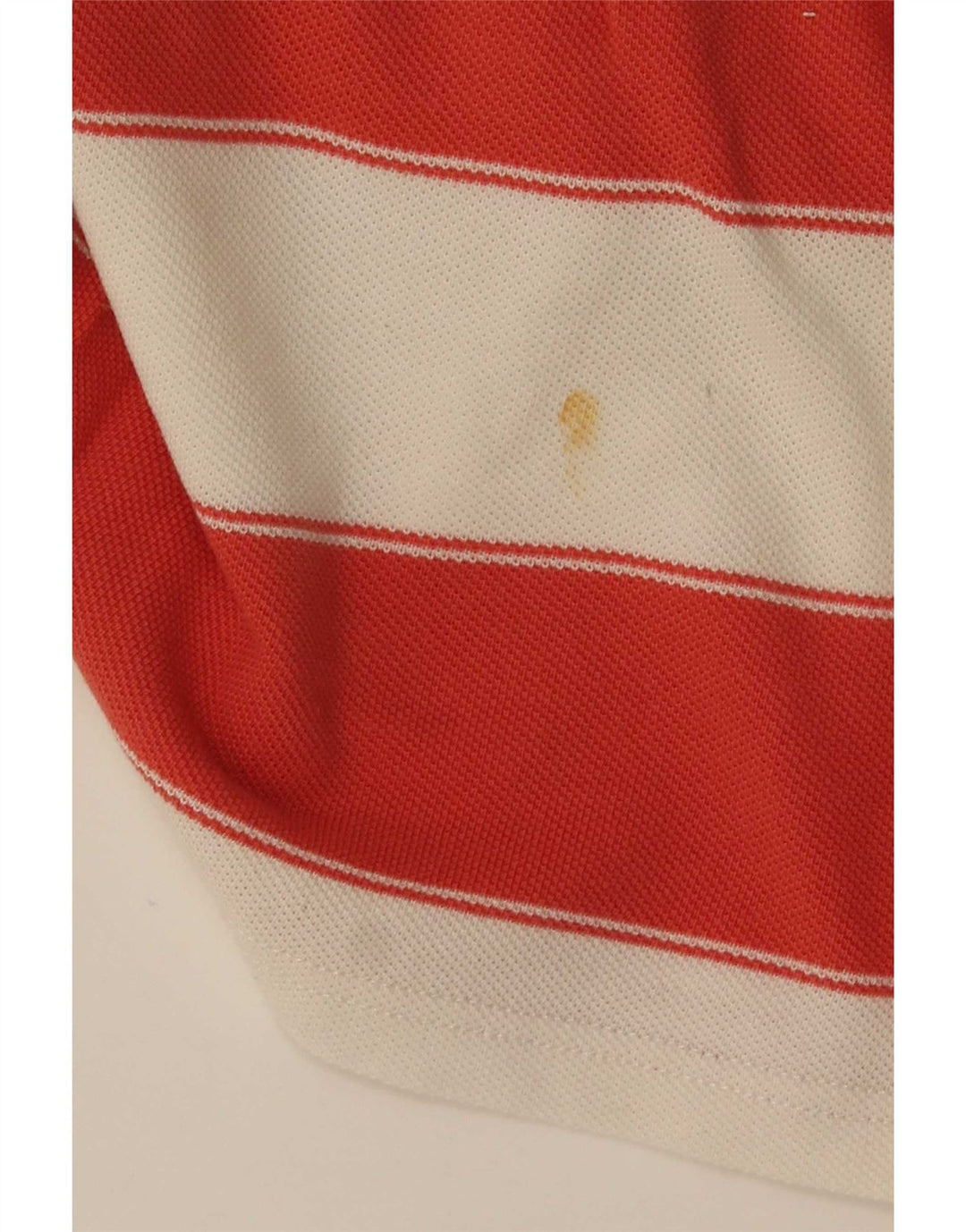 Polo de hombre Fat Face de algodón a rayas rojas grandes