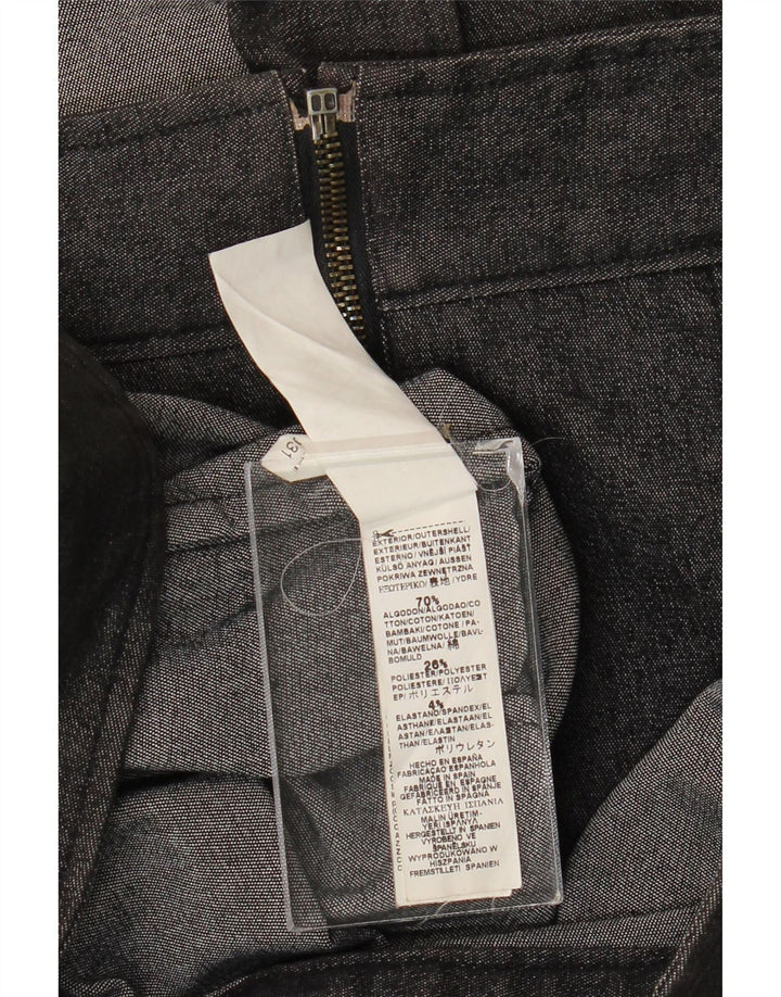 VINTAGE Chaqueta vaquera para hombre Reino Unido 36 Algodón gris pequeño