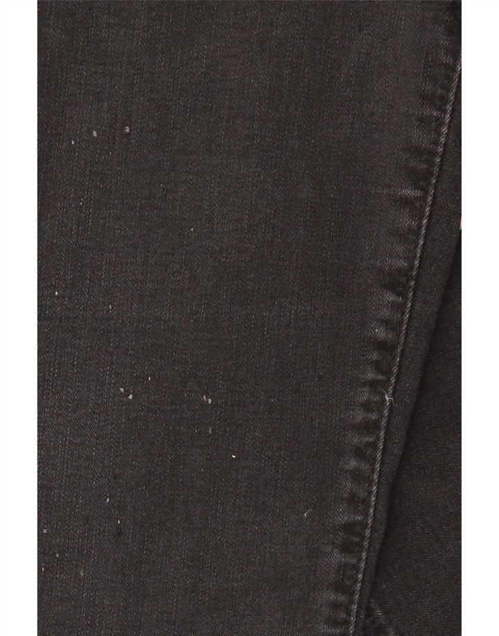 Levi's Mujer 314 Shaping Shorts De Mezclilla W29 L28 Algodón Negro