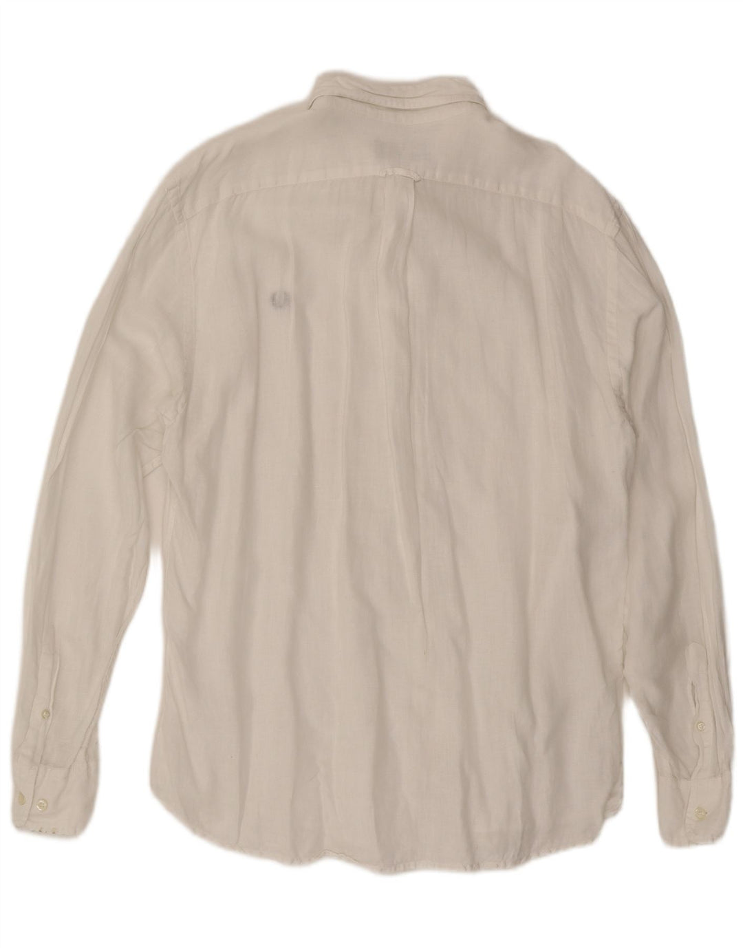 Camisa Fred Perry Hombre 2XL Lino Blanco