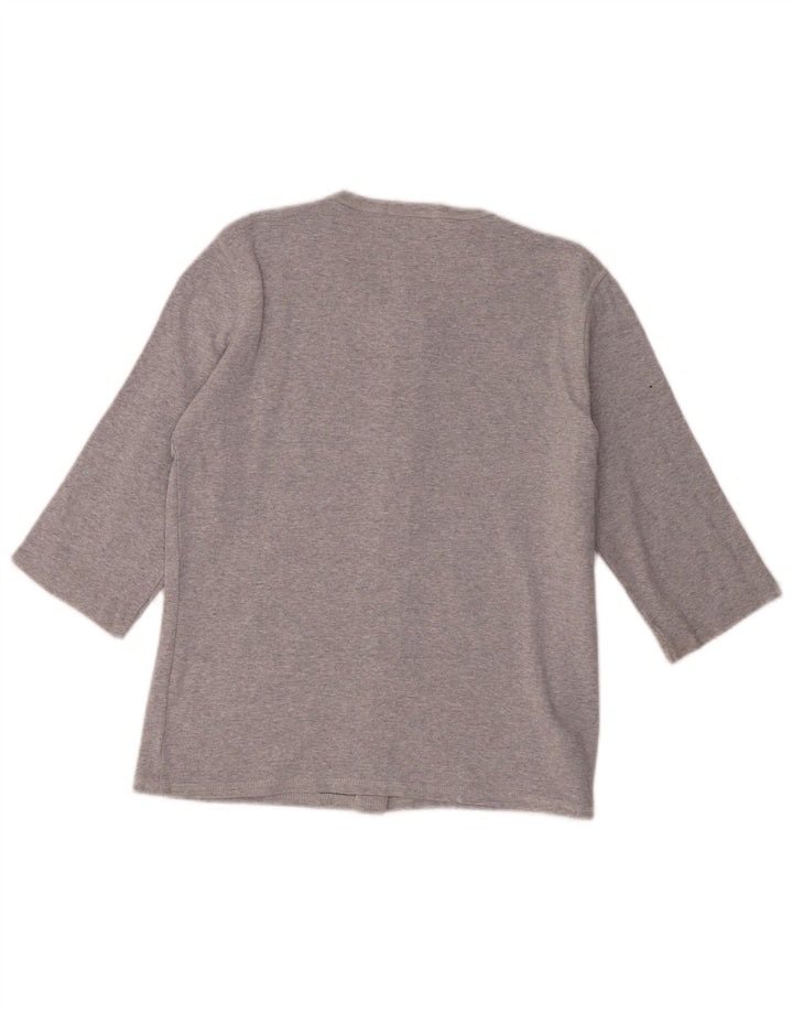 Marks & Spencer Blusa de manga 3/4 para mujer UK 44 Gris medio