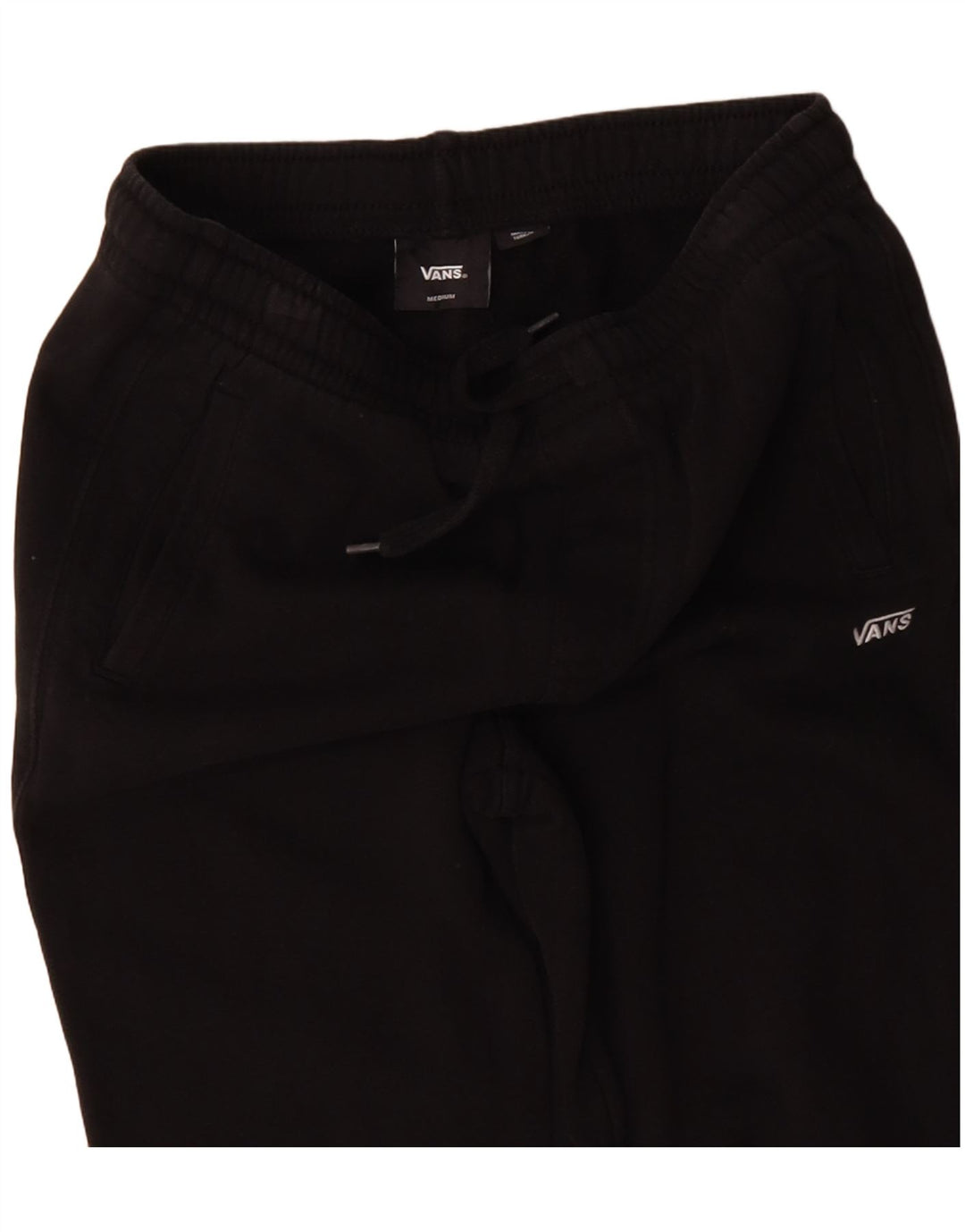 Vans Pantalones de chándal para niño Joggers 10-11 años Mediano Negro Algodón