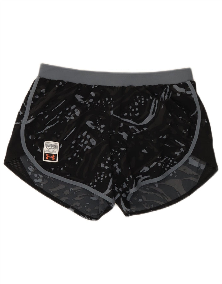 Under Armour Pantalones cortos deportivos para mujer UK 44 Poliéster con lunares negros medianos