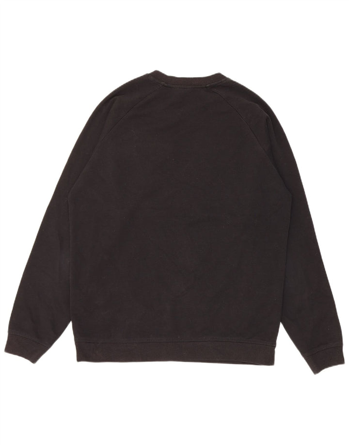 Jack & Jones Hombre Sudadera Jumper Large Negro Poliéster