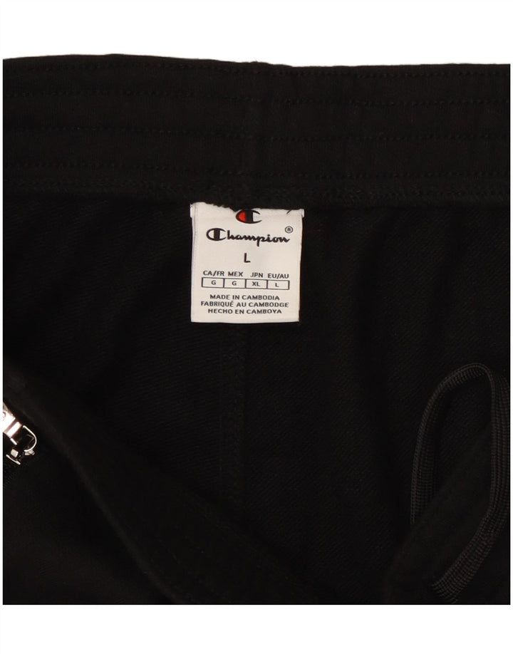 CHAMPION Pantalones de chándal para mujer Joggers UK 14 Large Black