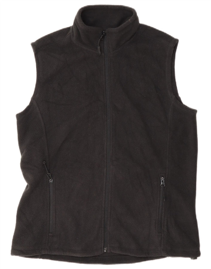 Russell Athletic Chaleco polar para hombre UK 38 Poliéster gris medio