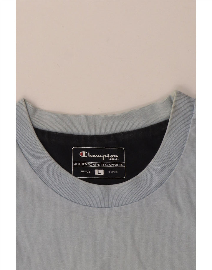 Champion Camiseta Gráfica para Hombre Top Grande Azul