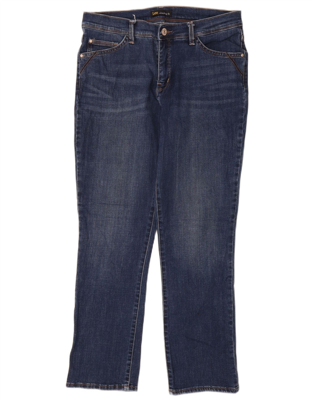 Vaqueros ajustados para mujer LEE W28 L26 Azul