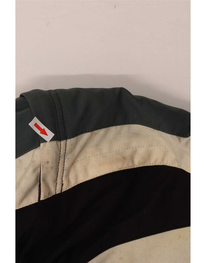 AXO Chaqueta de corredor gráfica para hombre UK 44 2XL Poliéster con bloques de color negro