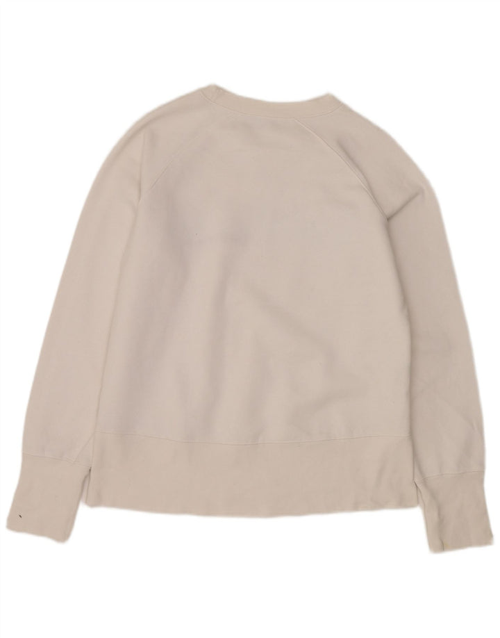 BILLABONG Sudadera gráfica para mujer Jersey UK 12 Mediano Blanco Poliéster