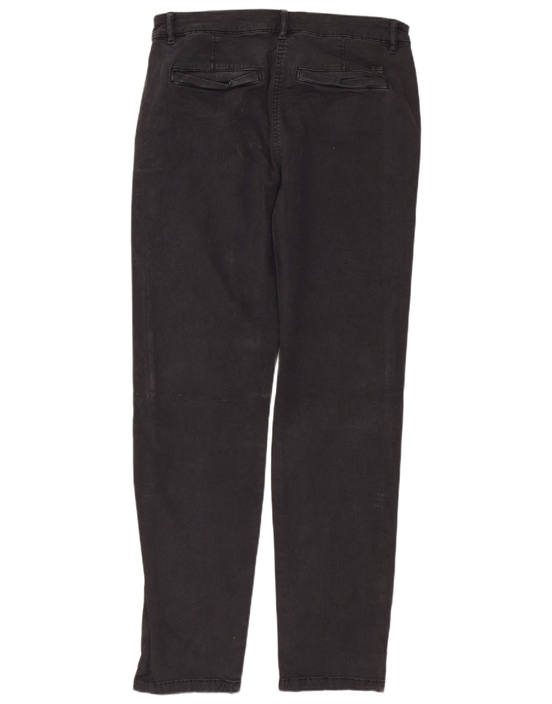 NAPAPIJRI Pantalón chino recto Geographic para mujer W28 L29 Algodón negro
