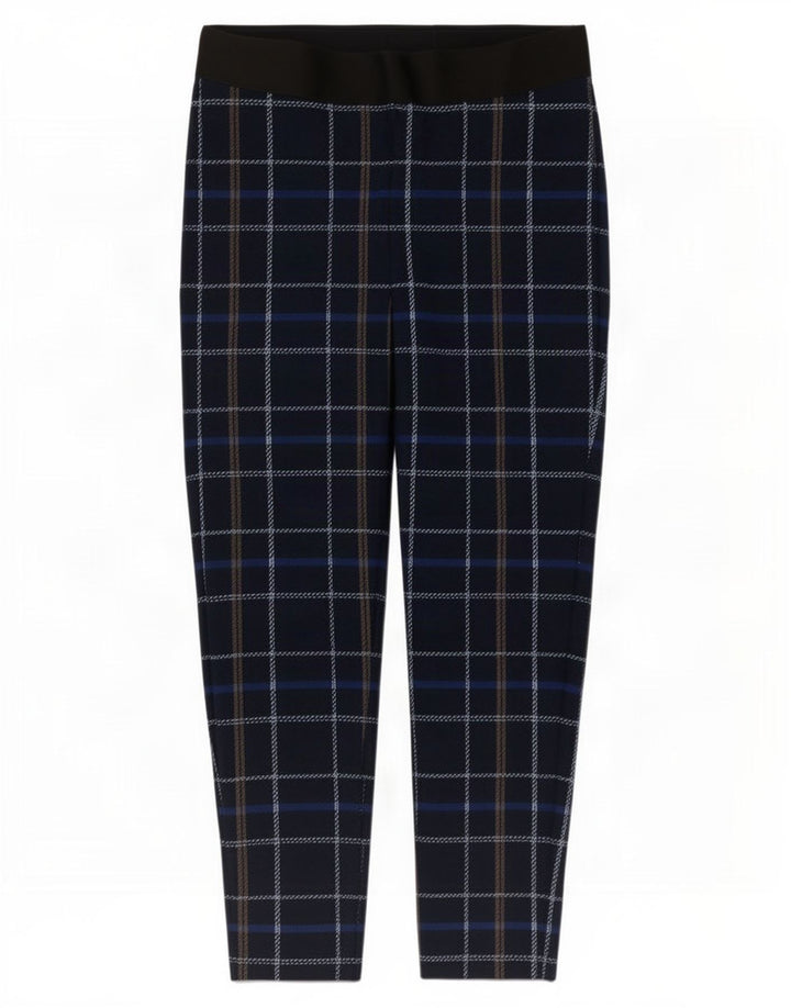 Marks & Spencer Leggings para mujer UK 46 Grande Azul marino Cuadros Poliéster