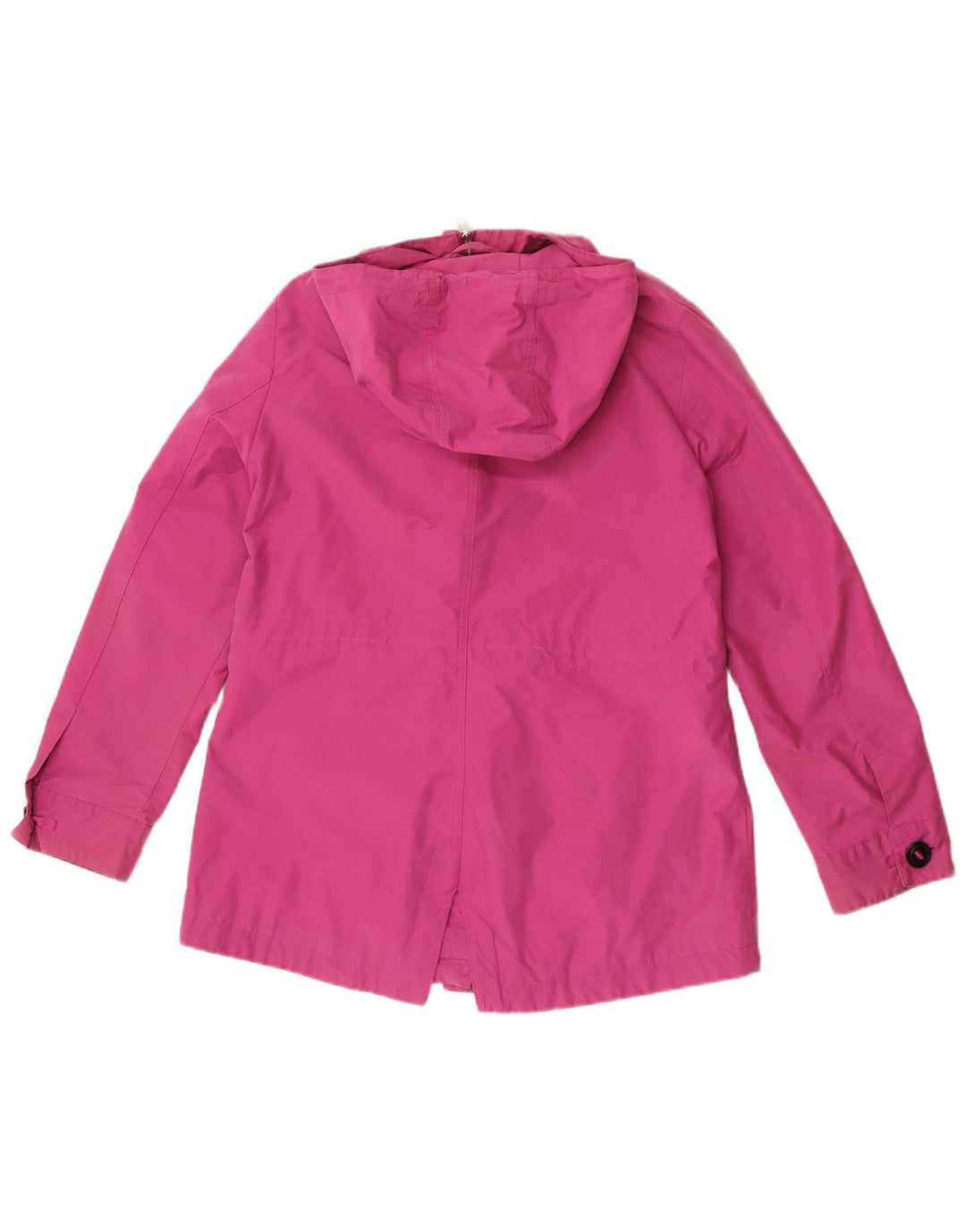 Marks & Spencer Chaqueta utilitaria con capucha para mujer UK 12 Algodón rosa medio