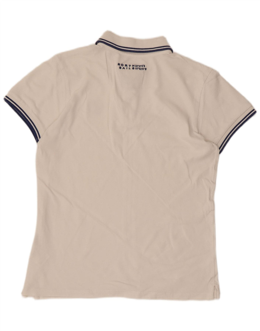 NORTH SAILS Polo Hombre Pequeño Algodón Blanco