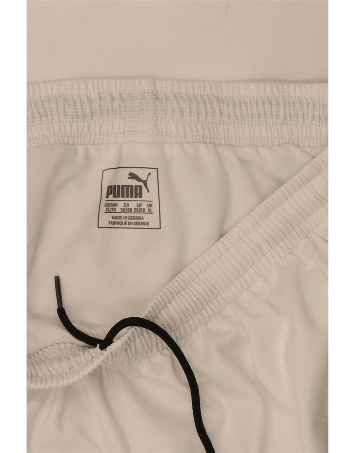 PUMA Mens Sport Shorts XL  White Polyester Vintage Puma and Second-Hand Puma from Messina Hembry 
