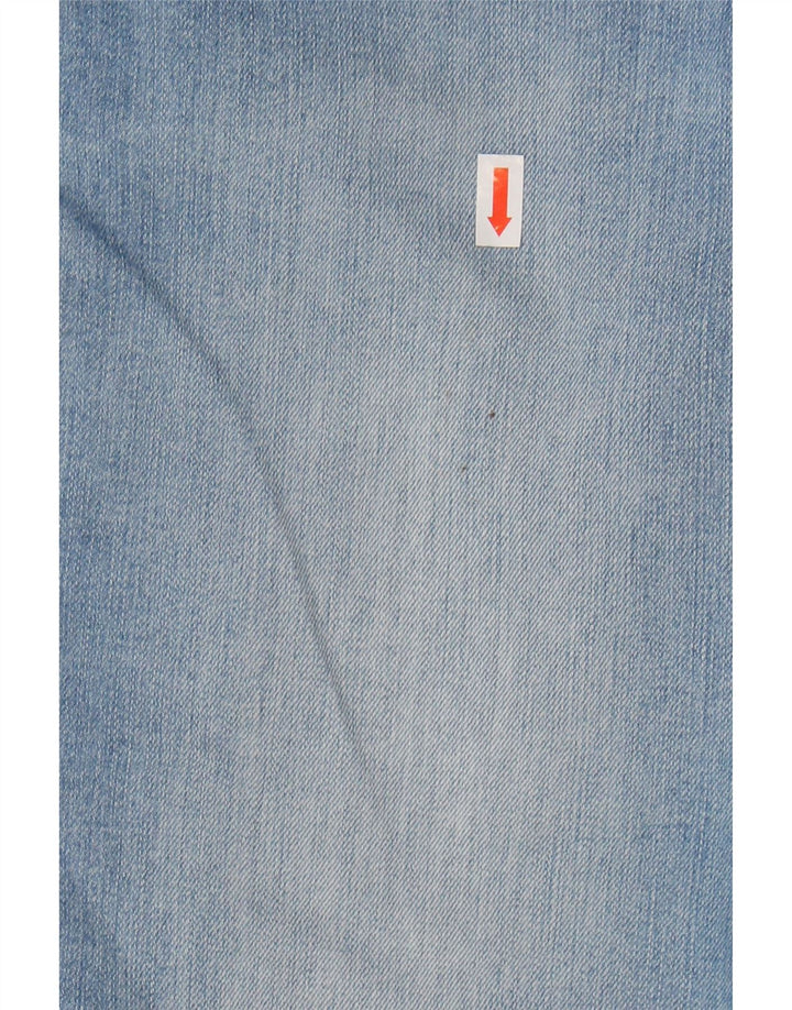 MONSOON Womens Capri Jeans UK 12 Medium W32 L24 Blue Cotton