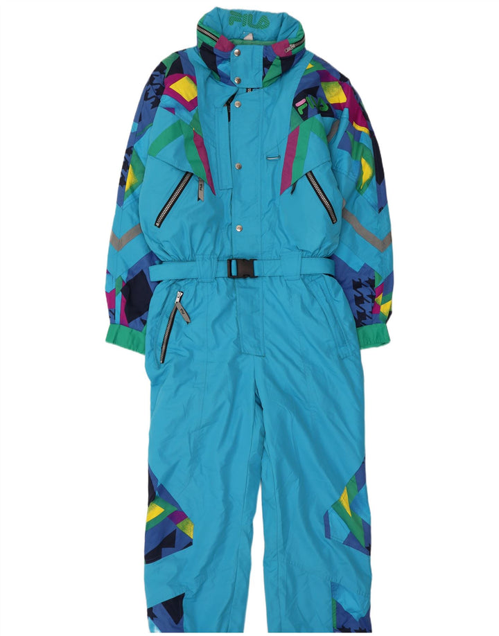 Fila Mens Ski Mono Small Blue Colourblock Poliéster