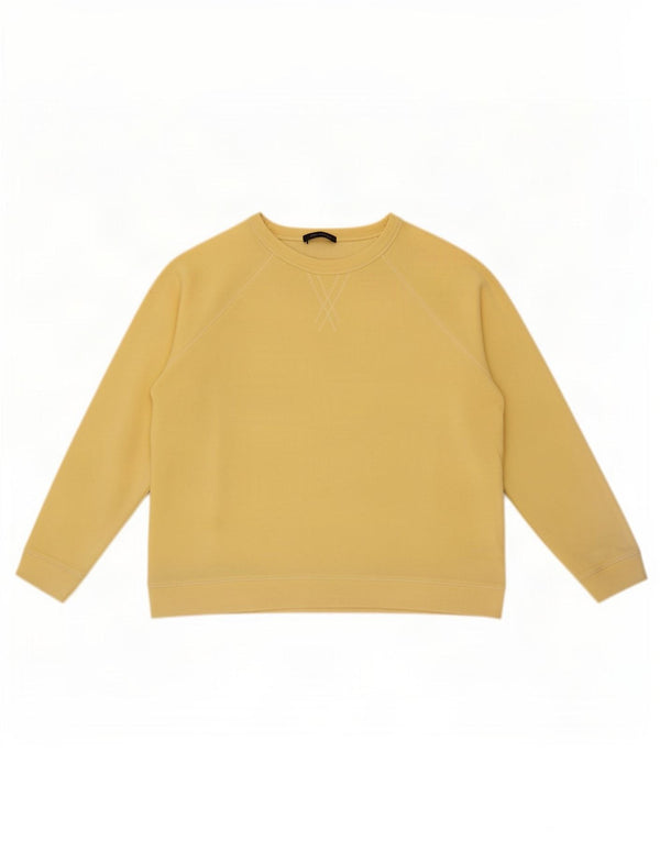Marks & Spencer - Sudadera para mujer, talla 40, XL, algodón amarillo