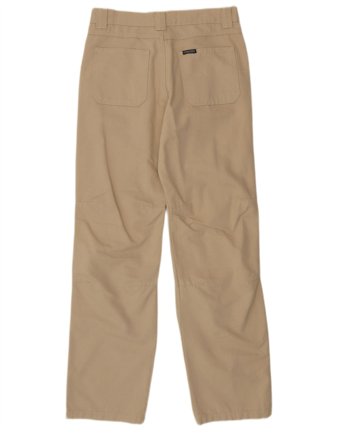 Tom Tompson Pantalones chinos rectos para hombre mediano W32 L33 algodón beige