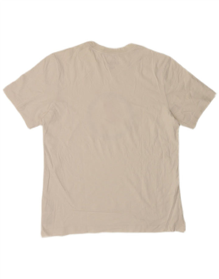 Jordan - Camiseta gráfica para hombre, parte superior de algodón blanco mediano