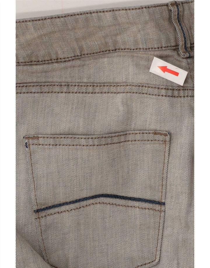 Jeans Armani Mujer Slim W28 L29 Algodón Gris