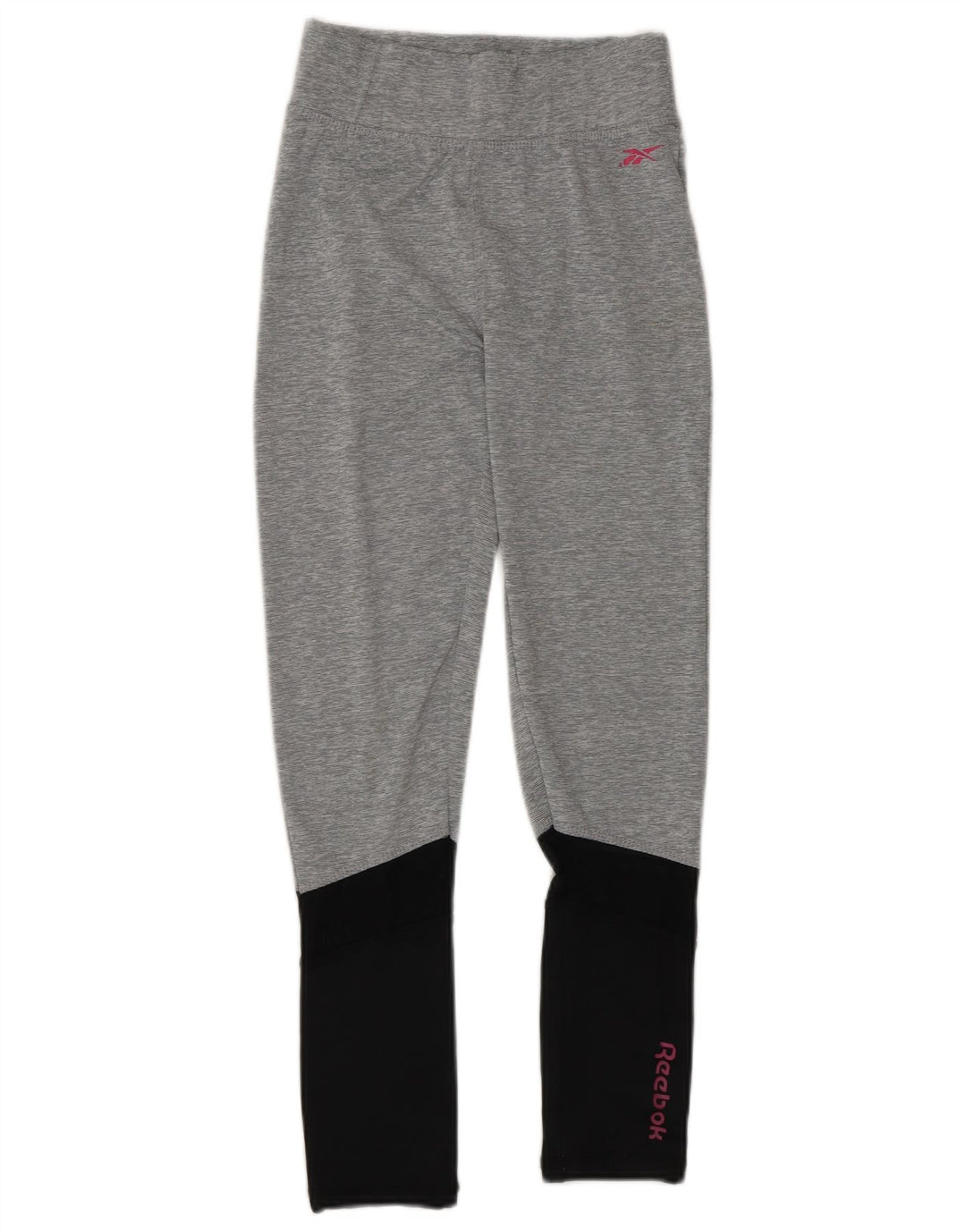 REEBOK Leggings para Niña 13-14 Años Gris Poliéster Color Block