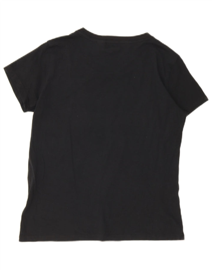 Levi's Camiseta gráfica para mujer Top UK 10 Small Black