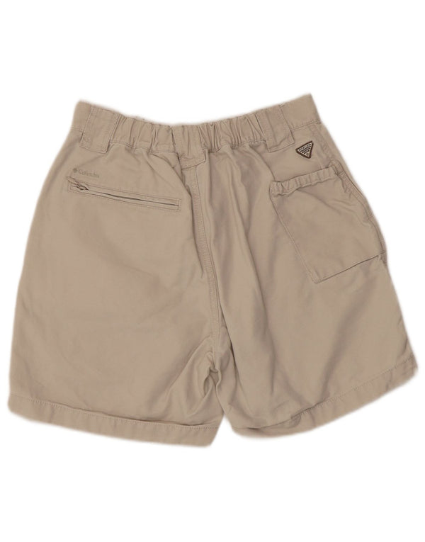 Columbia Pantalones Cortos Cargo Para Hombre Pequeños W28 Algodón Beige