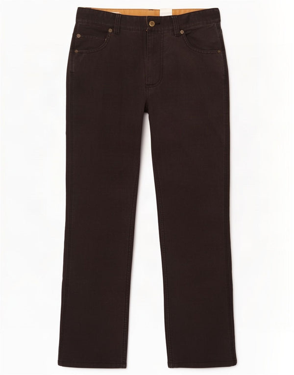 Timberland Pantalones casuales rectos para hombre W33 L30 Algodón negro